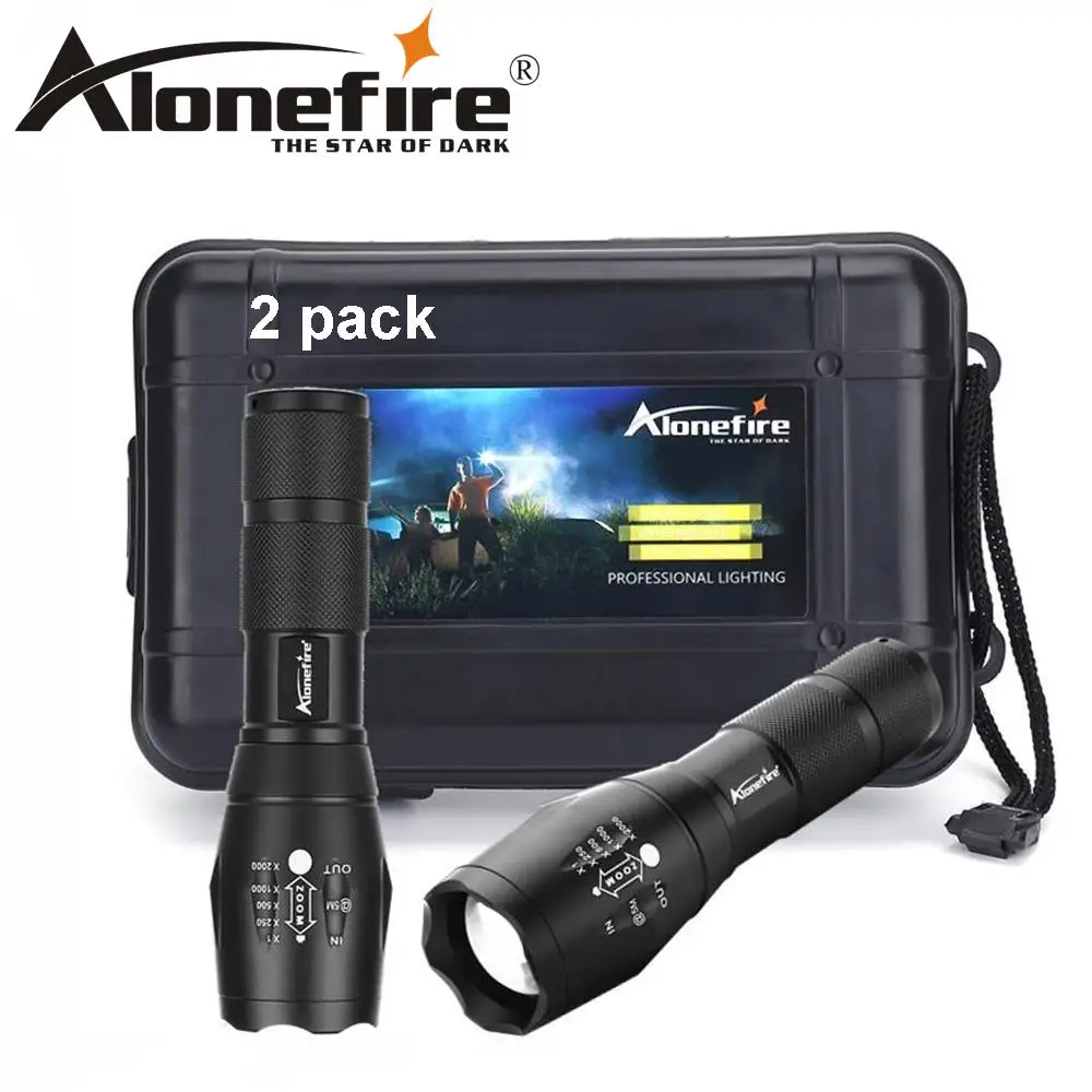 AloneFire E17 XML T6 LED Tactical Flashlight LED Flashlight for