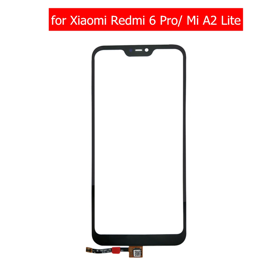 5,8" для Xiaomi mi A2 Lite/красный mi 6 Pro Сенсорный экран Стекло Панель планшета Сенсор Touchpad спереди Стекло Панель запасных Запчасти