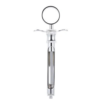 

1.8ML Stainless Steel Oral Dental Aspirating Syringe Dental Surgical Instrument with Head Ring Clamp Design Oral Dental Tool