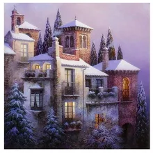 «Сделай сам» незавершенный картина из стразов ручной работы наборы для ремесла очаровательный замок