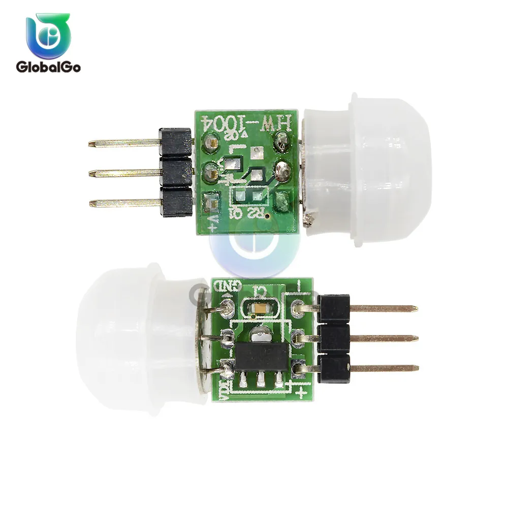 AM312 HC-SR501 HC-SR505 Adjust IR Pyroelectric Infrared Mini PIR Human Sensor Detector Module Bracket for Arduino