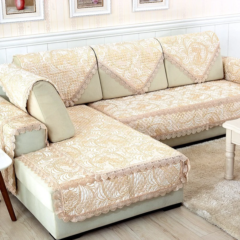 High Quality Simple Linen Thick Non Slip Fabric Sofa Cushion Thick Non Slip Fabric Sofa Cushion