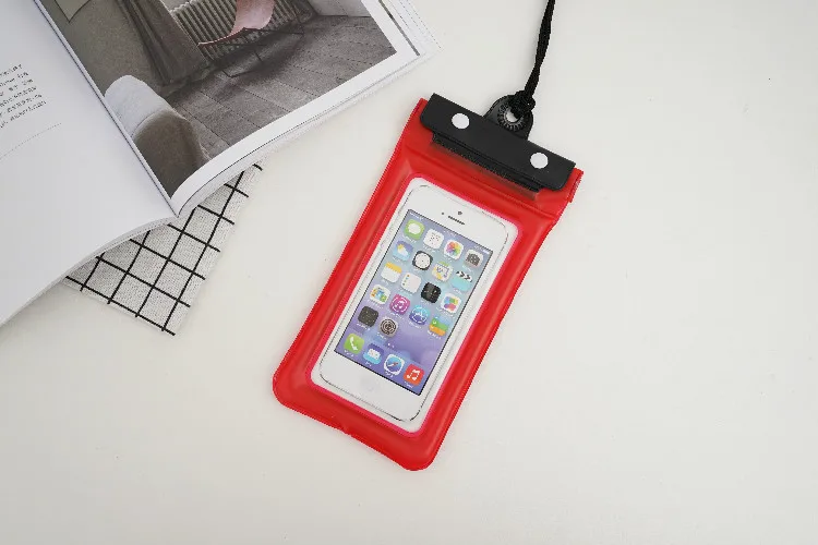 waterproof swimming phone pouch