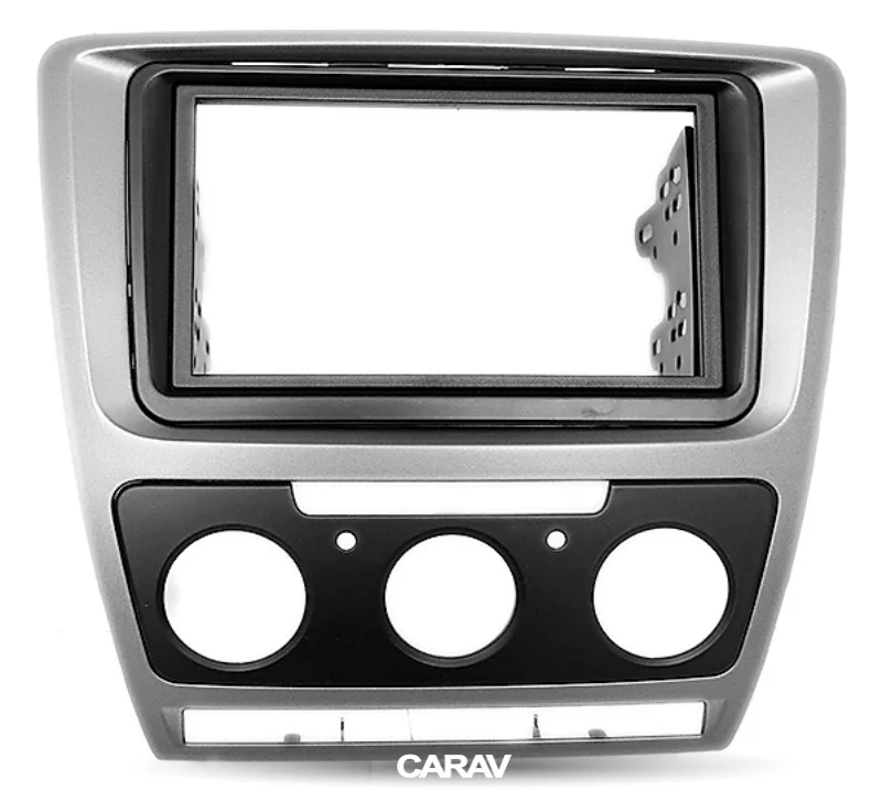 Радио фасции для SKODA Octavia Двухканальное Радио DVD стерео CD панель тире крепление CARAV 11-185