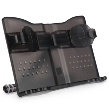 Книжная Полка Регулируемая портативная музыкальная и многофункциональная ABS книжная полка для чтения офисные принадлежности