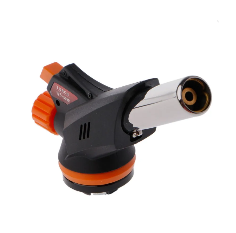

Metal Flame Gun Welding Gas Torch Lighter Heating Ignition Butane Portable Camping Welding Torches