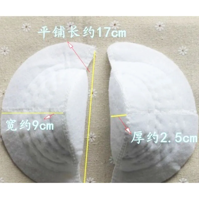 5 пар/лот 17X9X2,5 см белый черный хлопок толстые подплечники скользнул вата колодки для женщин ветровка костюм diy accessories1815