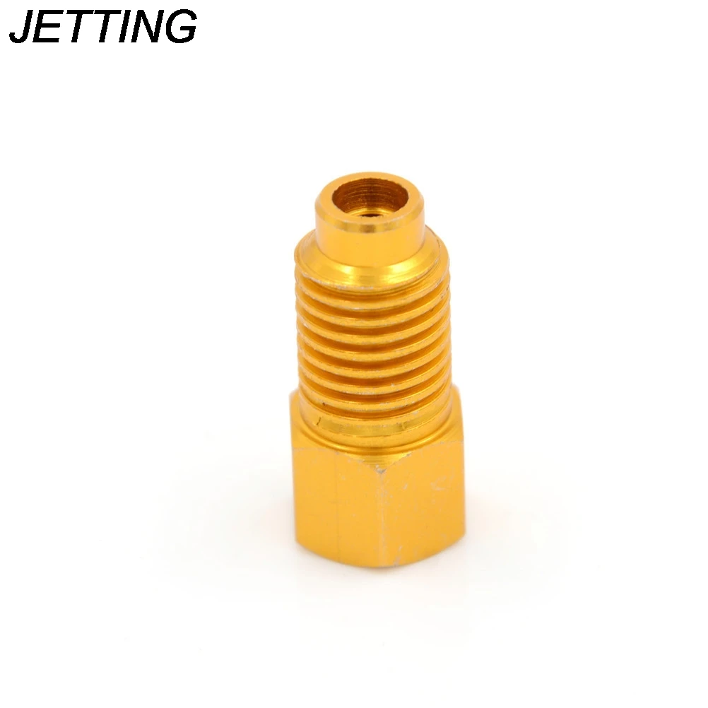 1 шт. алюминиевое окисление 1/2 ''ACME Female X 1/4'' Male Flare фитинг инструмент адаптер