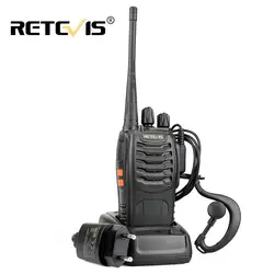 Retevis Профессиональный Беспроводной двухстороннее Радио гражданских Ручной UHF 400-470 мГц 16ch USB Двухканальные рации КВ трансивер Communicator