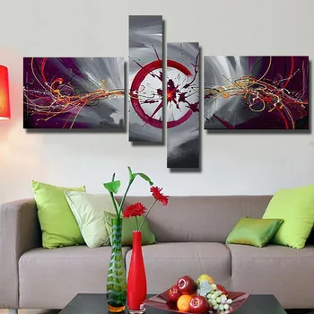 

Free shipping handmade abstract landscape Oil Paintings on Canvas wall art pictures home Decor handpainted frameless