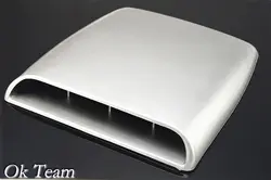 Автомобильный Стайлинг Универсальный декоративный воздушный поток Впускной Совок турбо капот вентиляционная крышка капот