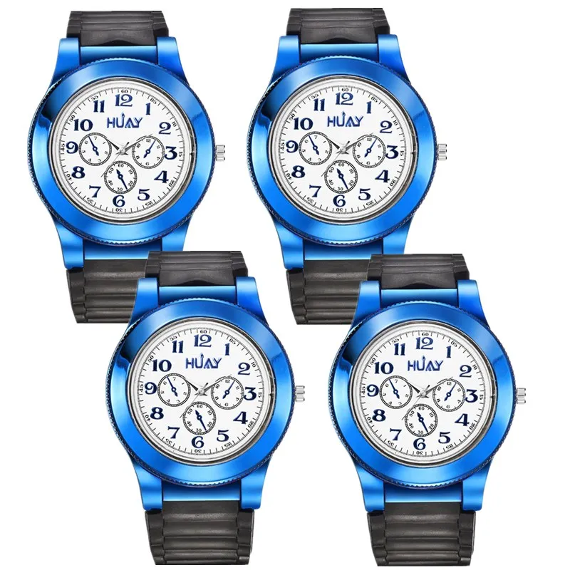 

4Pcs/lot Men Digital USB Cigarette Lighter Watch Mens Casual Quartz Wristwatches Flameless Windproof Cigarette Lighter Gifts 45