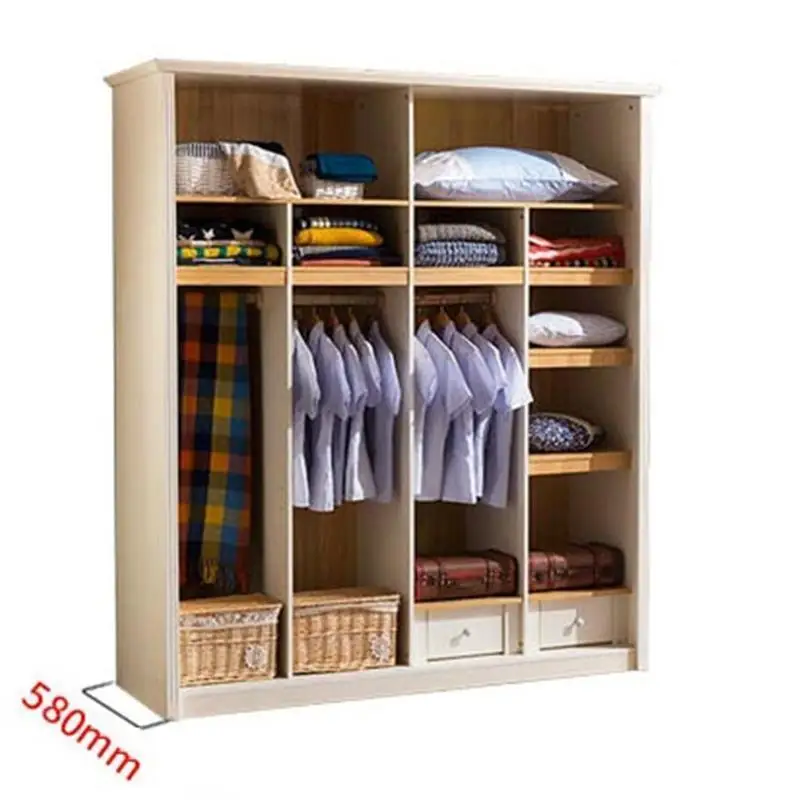 Armoire Rangement Vetement одежда Moblin Per La Casa Dolap D Zenleyici Mueble De Dormitorio шкаф гардероб спальня гардероб - Цвет: Version I