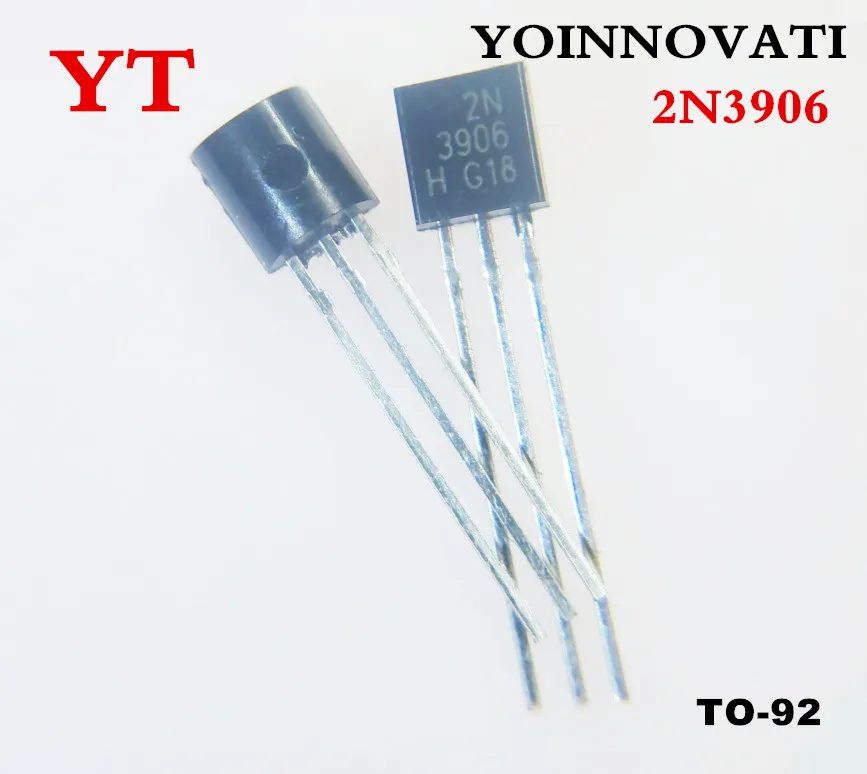 

1000 шт./партия 2N3906 0.2A 40V PNP TO-92 IC