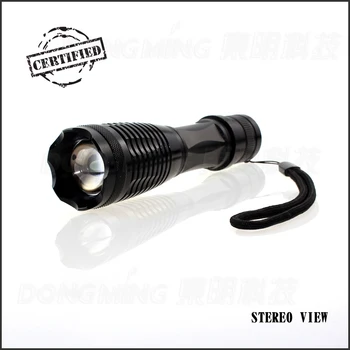 Zoomable 5000 lumen led flashlight super bright lantern powered by one 18650 battery Cree XML-T6 LED Tactical Flashlight Torch
Zoomable 5000 lumen led flashlight super bright lantern powered by one 18650 battery Cree XML-T6 LED Tactical Flashlight Torch