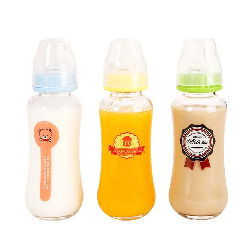 200/280 мл креативные питьевые бутылка Sippy Cup Милая дизайнерская для кормления