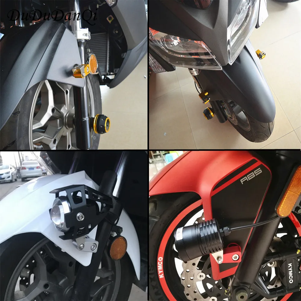 Противотуманная фара для мотоцикла кронштейн KYMCO сердцебиения 300i 350i|Накладки и