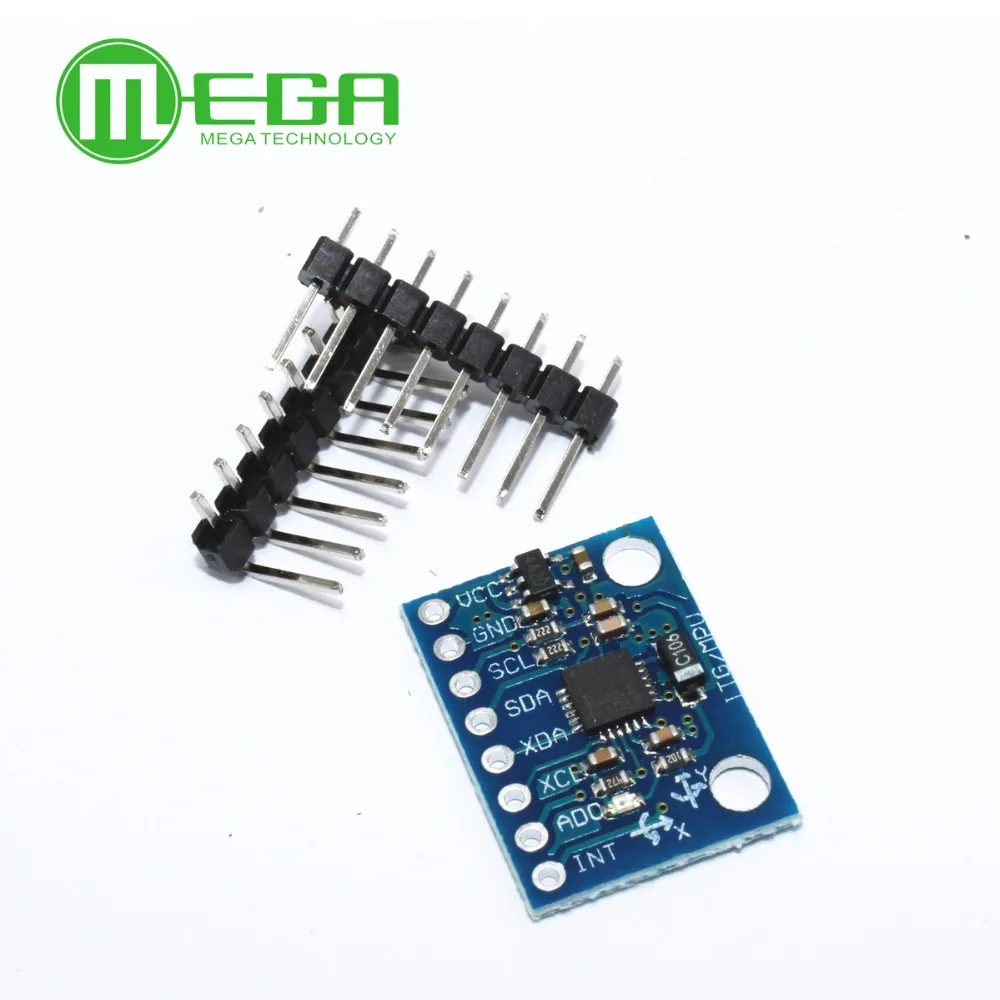 10 шт. модуль MPU6050 с 3 осями аналоговый гироскоп датчики + осевой акселерометра в