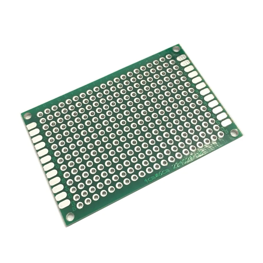 High Quality 5pcs 4x6 cm FR4 Prototype PCB Board Double Side Protoboard