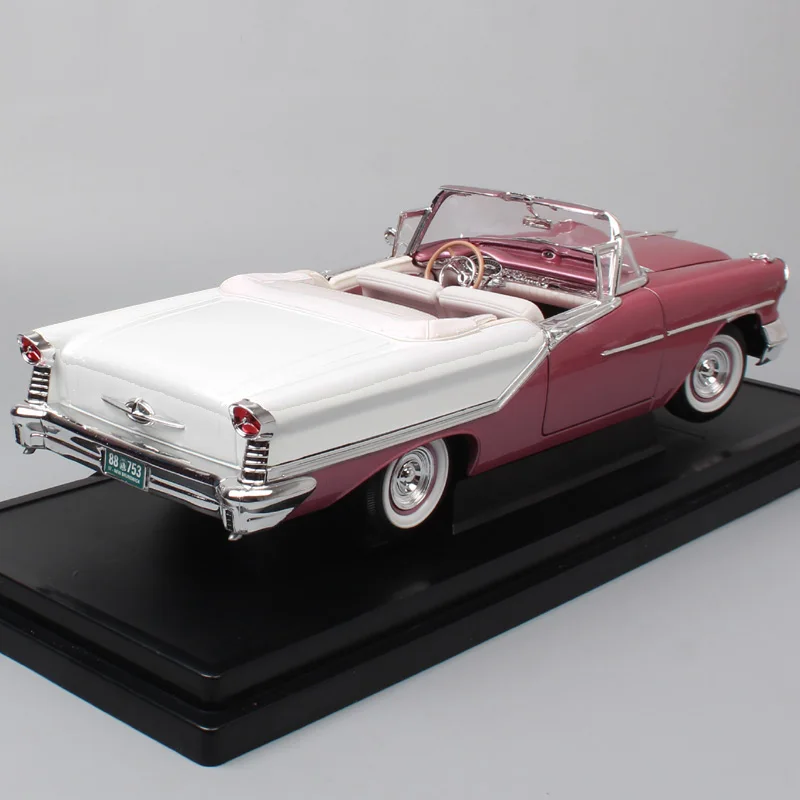 1 18 масштаб дорожный знак GM 1957 Olds mobile Super88 roadster классика купе автомобили Diecasts& игрушки автомобили модели автомобилей реплики