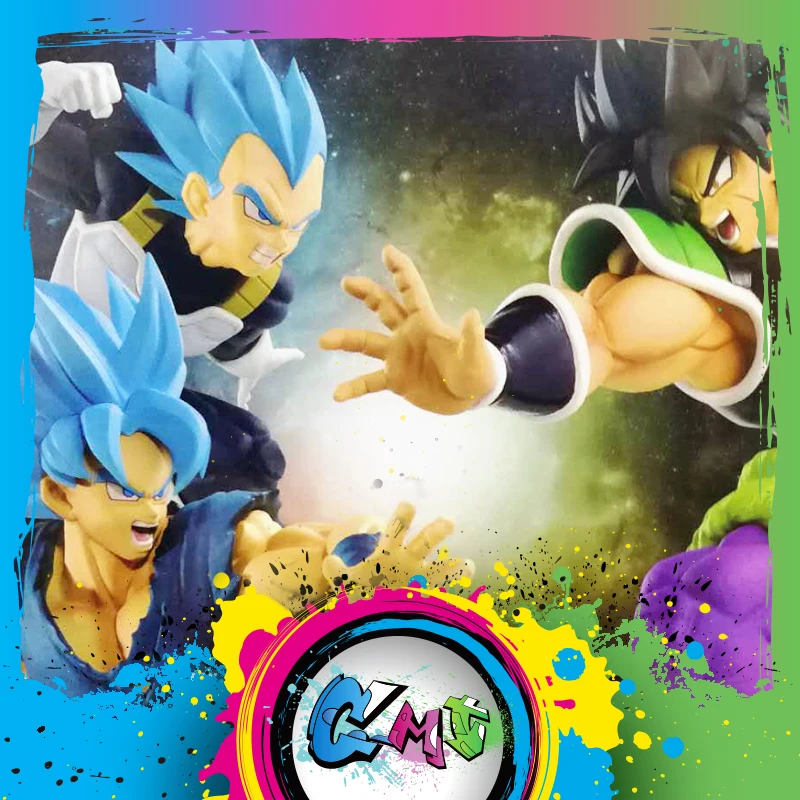 

CMT In Stock Banpresto Dragon Ball Super SDB Movie Ultimate Soldiers The Move Broly Son Gokou Vegeta Anime Toys Figure
