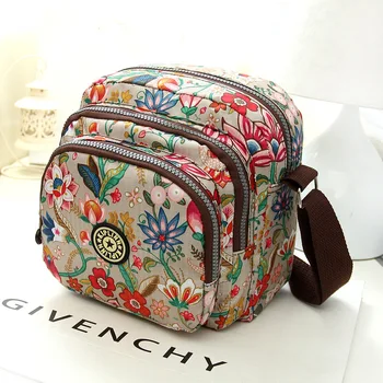 

030818 new hot women handbag female floral printing small flap bag lady cross body bag