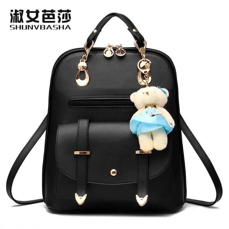 SNBS 100 Genuine leather font b Women b font font b backpack b font 2017 New