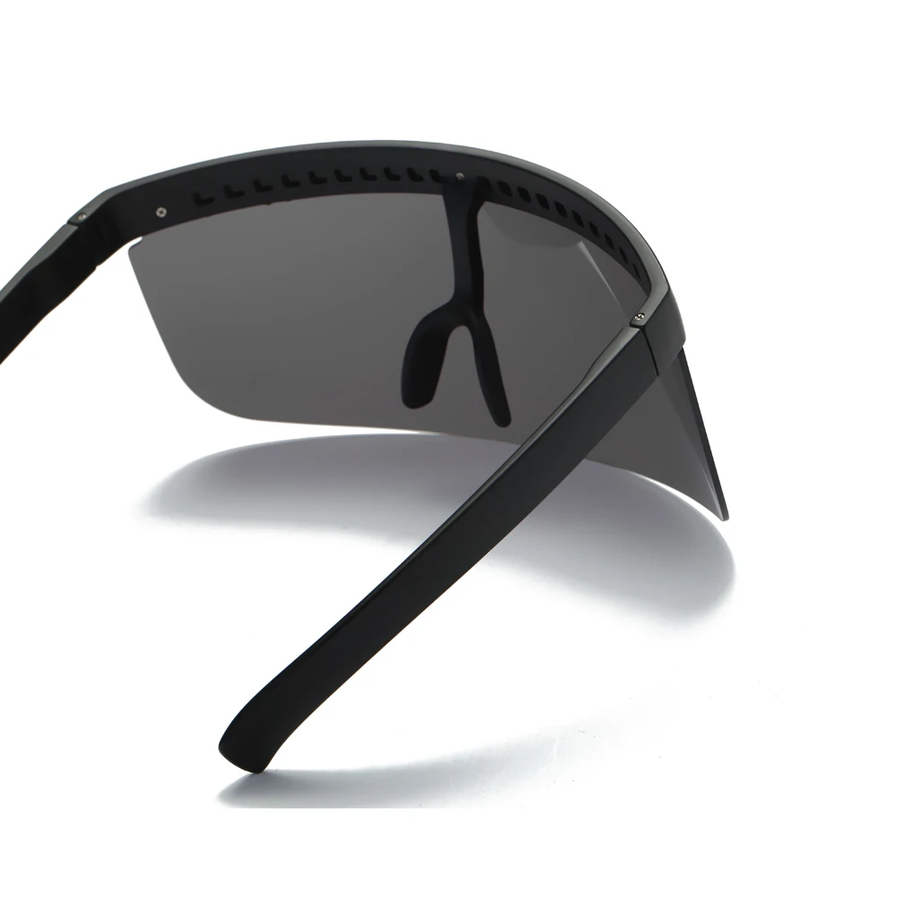 Peekaboo черные огромные негабаритные Солнцезащитные очки Мужские Винтажные цельные линзы Желтые красные большие солнцезащитные очки для женщин ветрозащитные uv400