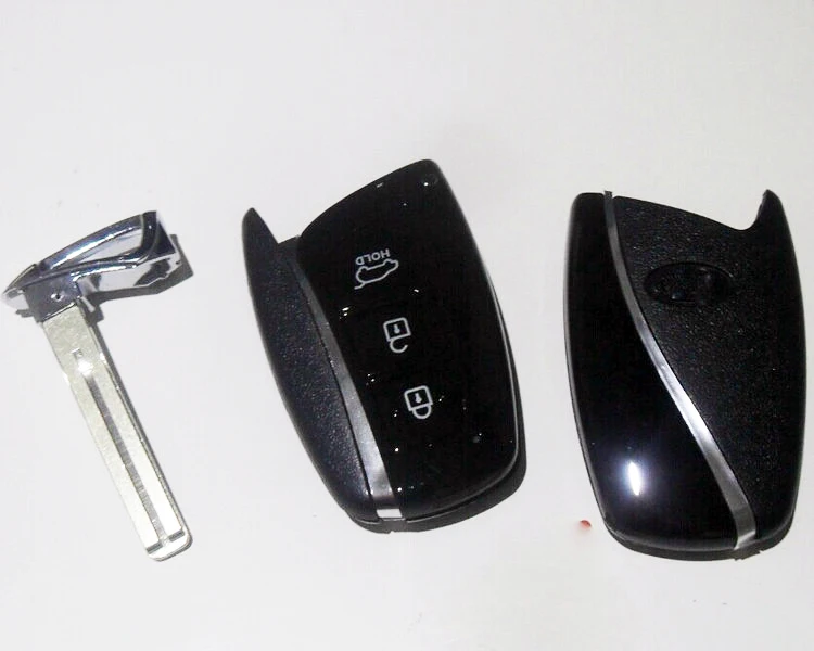 Hyundai New santafe remote key shell 3 buttons new ix45 gerui Equus (8)