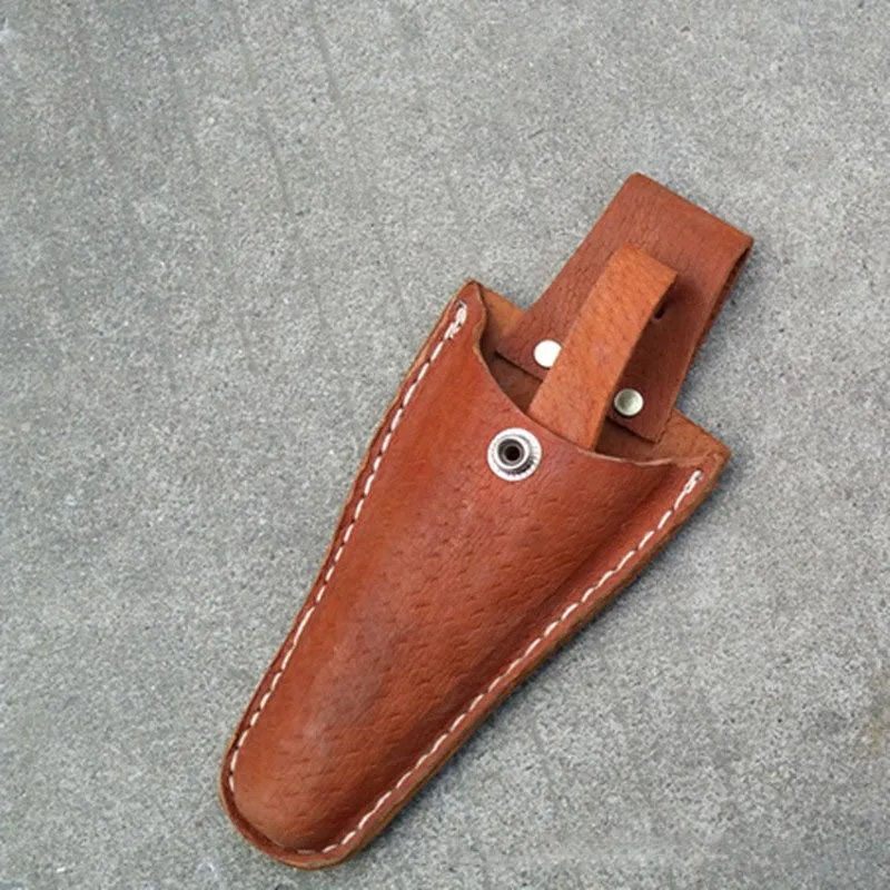 

High quality trimming scissors bag durable leather material scissors bag portable gardening scissors bag accessories