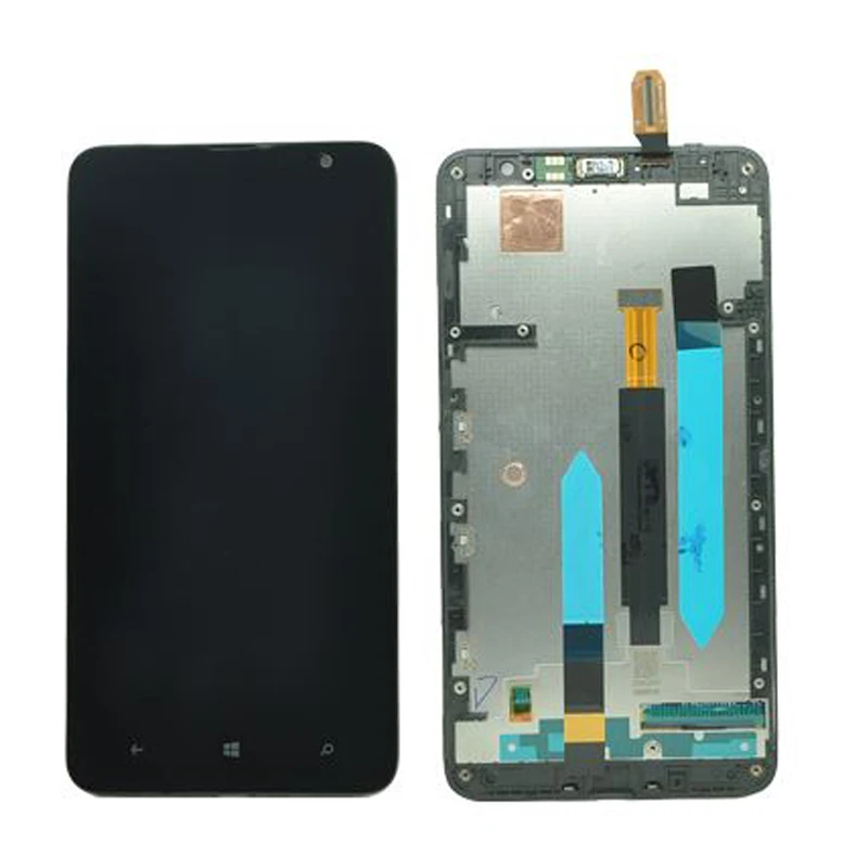 For Nokia Lumia 1320 LCD Display with Touch Screen Digitizer Assembly with frame Free Shipping
