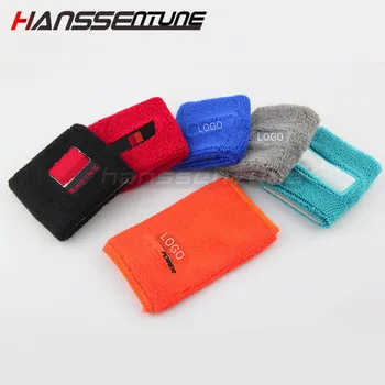 

HANSSENTUNE 2PCS Reservoir Sock Cover Sport Oil Reservoir Oil Catch Tank Cover Cap Sock Universal