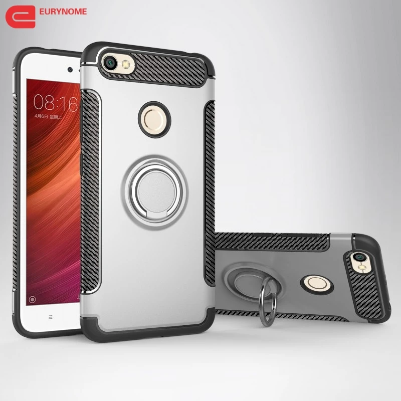 

Case For Xiaomi Redmi Note 5A Prime Pro Redmi Y1 Lite Cover Shockproof Magnetic Bracket Finger Ring TPU Cover For Redmi Note 5A