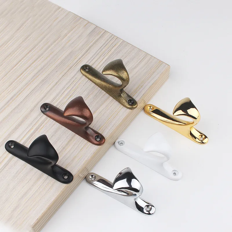 

zinc alloy bedroom Clothes Hanger Wall Decorative Hook Key Scarf Handbag Storage Hanger Bathroom Rack