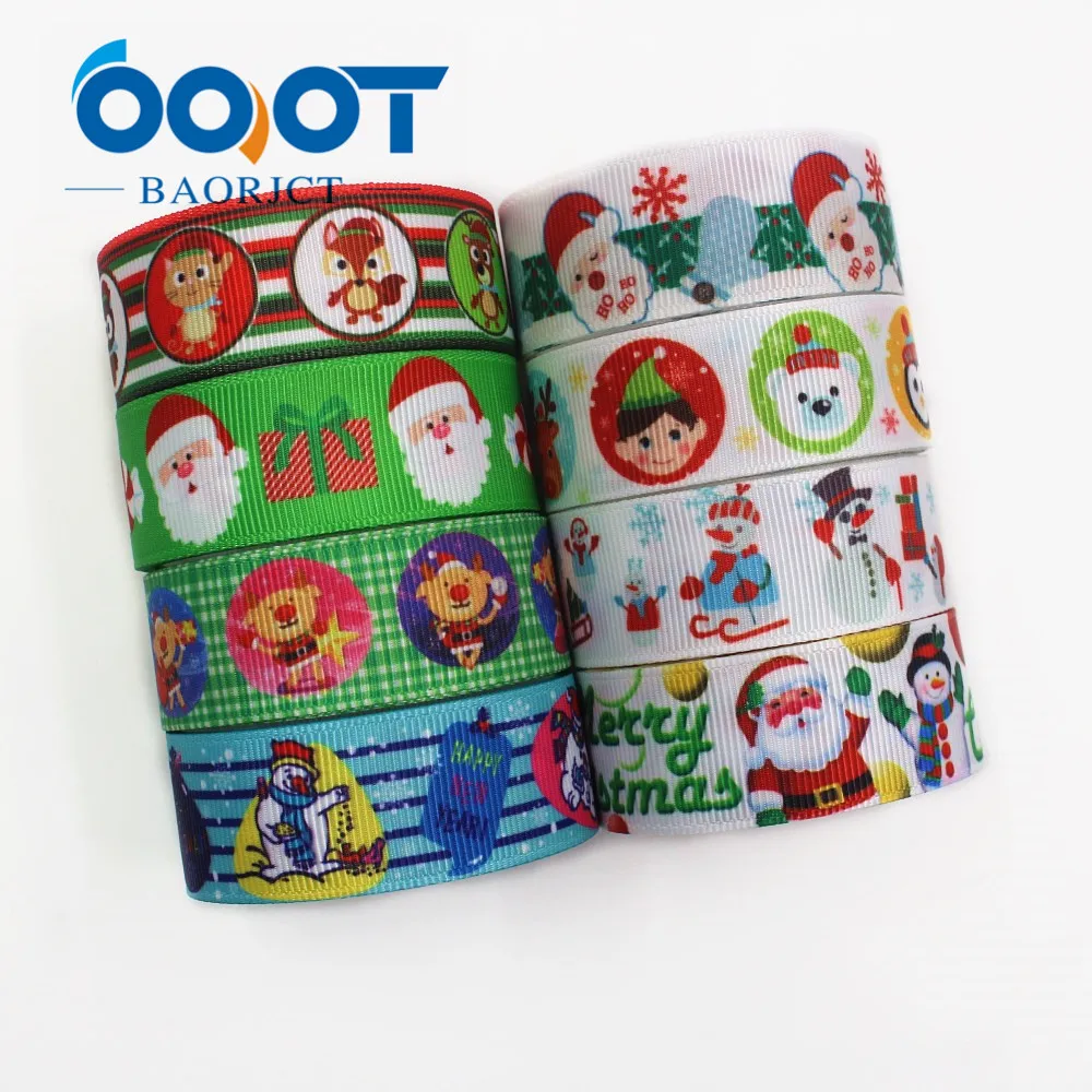 OOOT BAORJCT I-19713-10 22 мм 10 ярдов с героями мультфильмов рождествеская серия корсажные