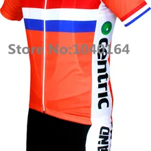 Голландские мужские велосипедные комплекты одежды Roupa Ciclismo/дышащие гоночные голландский командный велосипед велосипедные майки спортивная одежда