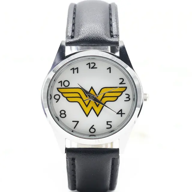 Fashion Wonder Woman kids Wristwatch High Quality Leather Strap Women Watch 2017 Fashion Wonder Woman kids Wristwatch High Quality Leather Strap Women Watch 2017