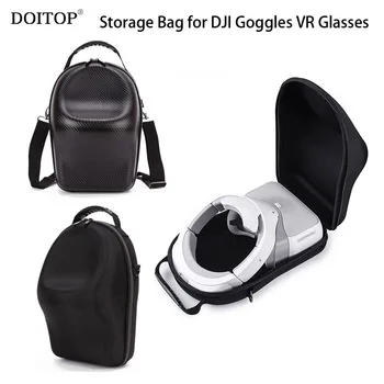 DOITOP For DJI Goggle VR Glasses Storage Bag Case Shoulder Bag Waterproof Handbag for DJI VR Glasses Travel Bag Protective Shell