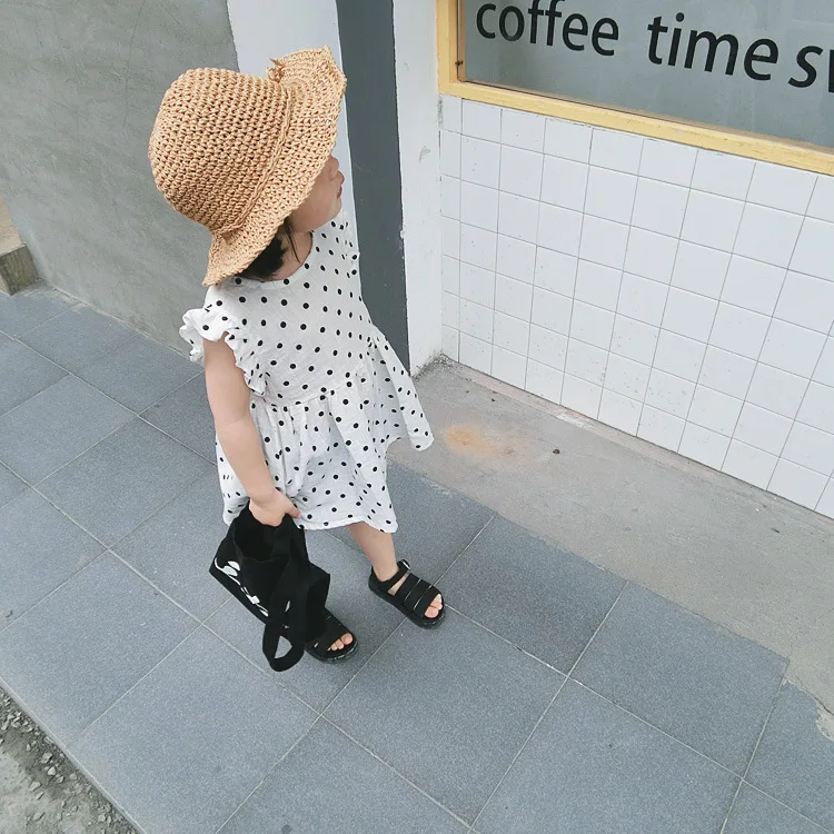 Chapéu do Bebê Chapéu de Palha Mãe e Filha Moda Praia Chapéus Crianças Meninas Arco Bebê Sun Cap Casquette Enfant Menina Cocar 2-8a 8 Chapéu do bebê Moda Mãe e Filha