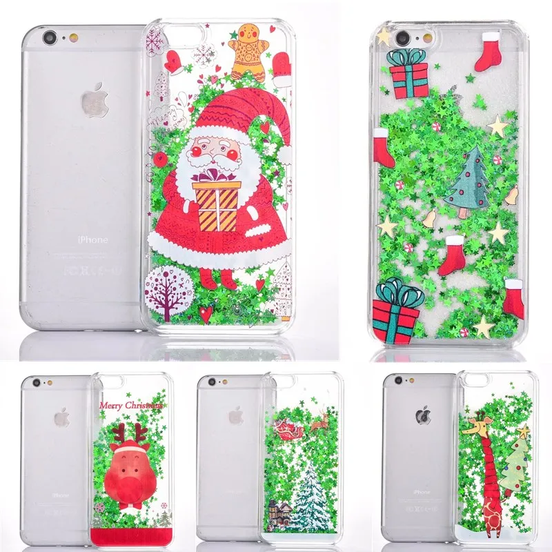 Goede Kerstman Boom Capa ipone 6 s Capinha Case Voor iPhone 6 s 7 8 plus Fundas Siliconen Voor Capinha para O iPhone 7 Back Cover