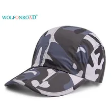 WOLFONROAD мужская шапка для спорта на открытом воздухе, походная Кепка, камуфляжная быстросохнущая тактическая Кепка для рыбалки, охоты, складная шапка, L-SCK-004