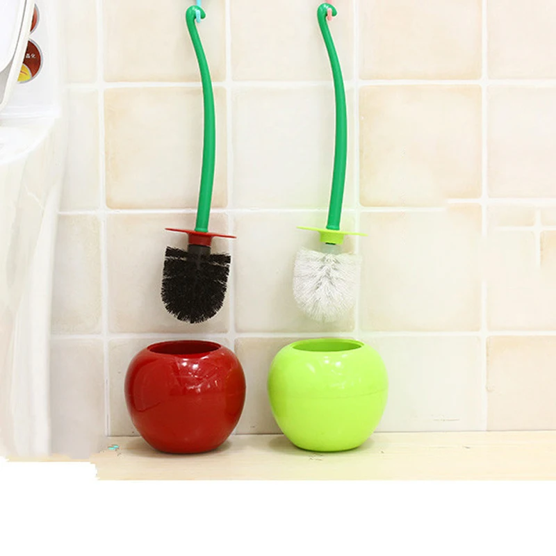 Lovely Cherry Toilet Brush Cherry Style Brush Apple Lavatory Cleaning