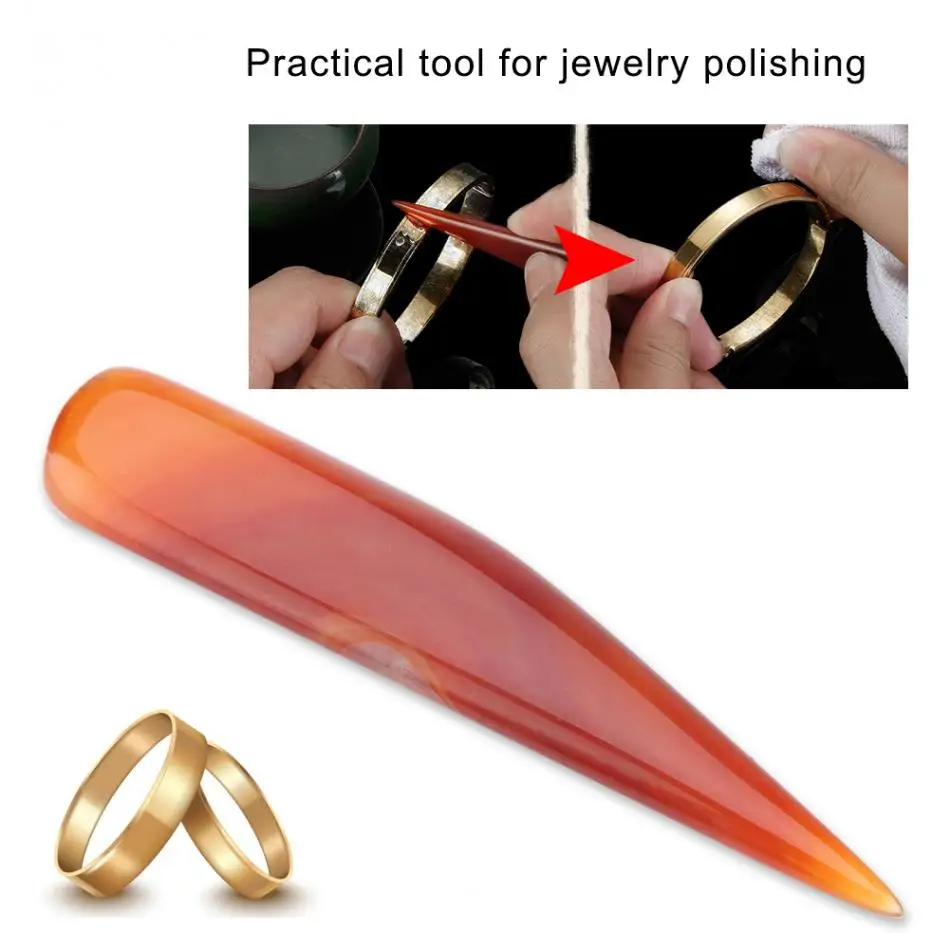 Профессиональный волшебный искусственный агатовый нож, Полировочный инструмент для ручной полировки золота и серебра, Высококачественная полимерная форма, ювелирный инструмент