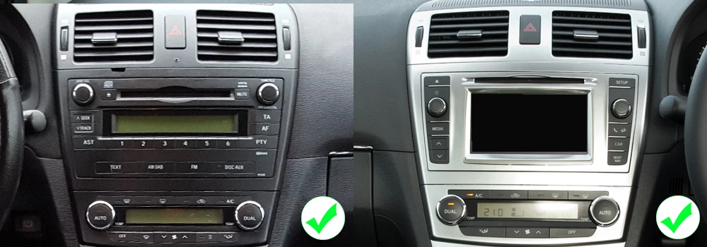 7 Android Car Multimedia player 2 Din WIFI GPS Navigation Autoradio For Toyota Avensis 2009~2014 touch screen Bluetooth 10
