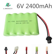 6V 2400mAh пульт дистанционного управления игрушка электрическое освещение Оборудование безопасности AA батарея RC игрушки Ni-MH батарея Группа