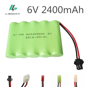 

6V 2400mAh Remote Control toy electric lighting lighting security facilities AA battery RC TOYS Ni-MH battery group