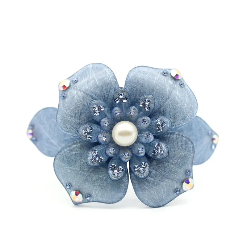

Wholesale Color Acrylic Rhinestone Pearl Wedding Hair Jewelry, Barrette Tiara Pins Clip - for Women Accessories Ornament Wedding