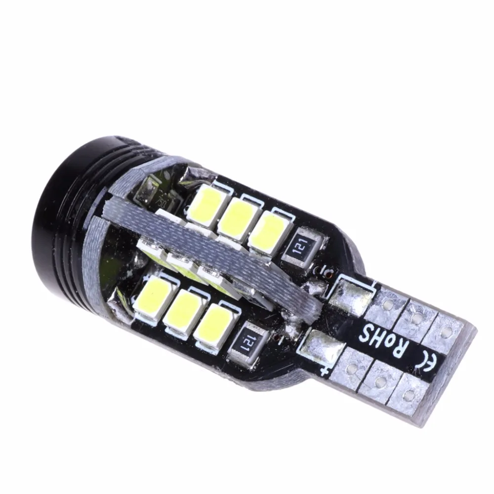 1 шт. Супер Белый светодиодный T15 921 2835 24-SMD W16W клиновидный резервный обратный свет