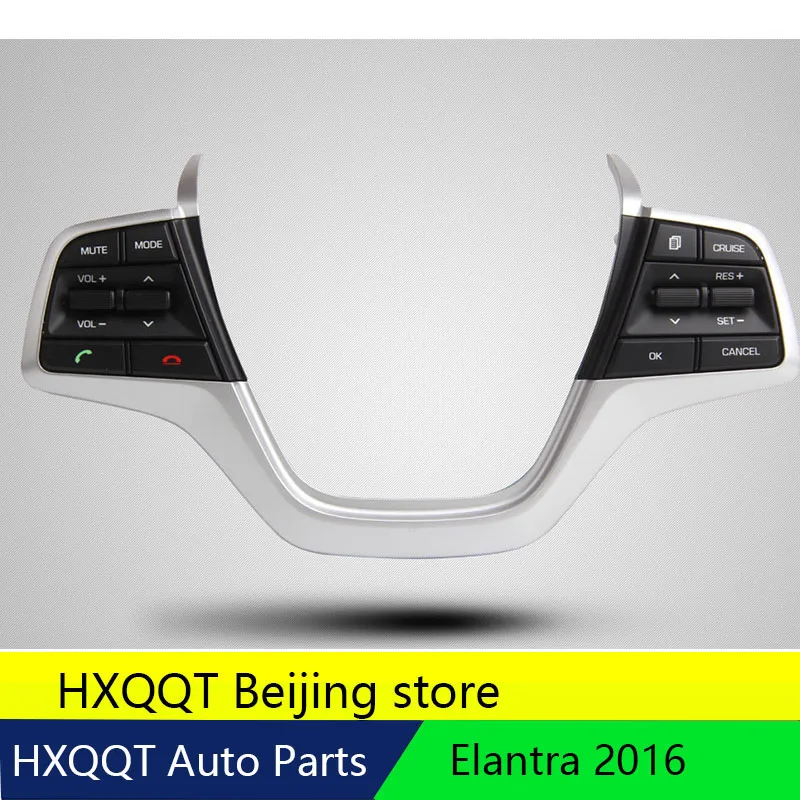Кнопки управления круиз контролем на руль для Elantra 2016 управление громкостью
