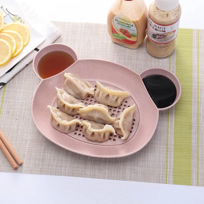 Baby Food Supplement Bowl BPA Free Infant Feeding Sub-grid Tray Set Dishes Toddler Anti-slip Plate Child Eating Tableware MY0023 (5)